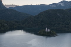 Slovinia Lake Bled Island Church